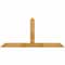 Ekena Millwork Portland Rough Sawn Timber Gable Bracket, Western Red Cedar, 60"W x 27"H x 4"D x 4"F, 11/12 Pitch GBW060X27X0404POR00RWR - alternate 1